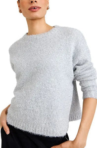 Slouchy sweater - silver shimmer