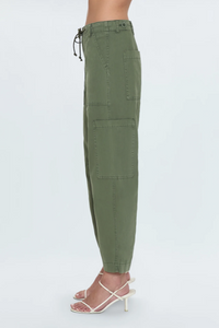 Sabrina curved utility pants - meadow