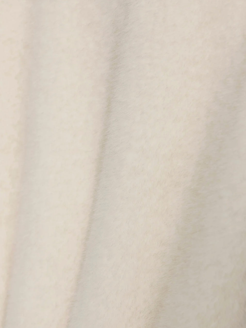 Coco faux fur jacket - almond cream