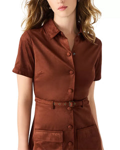 Joliana dress - dark fig