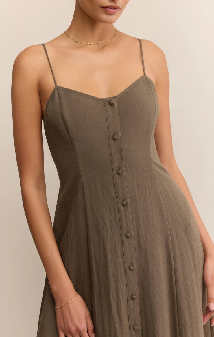 Angel Eyes Midi Dress - tiki