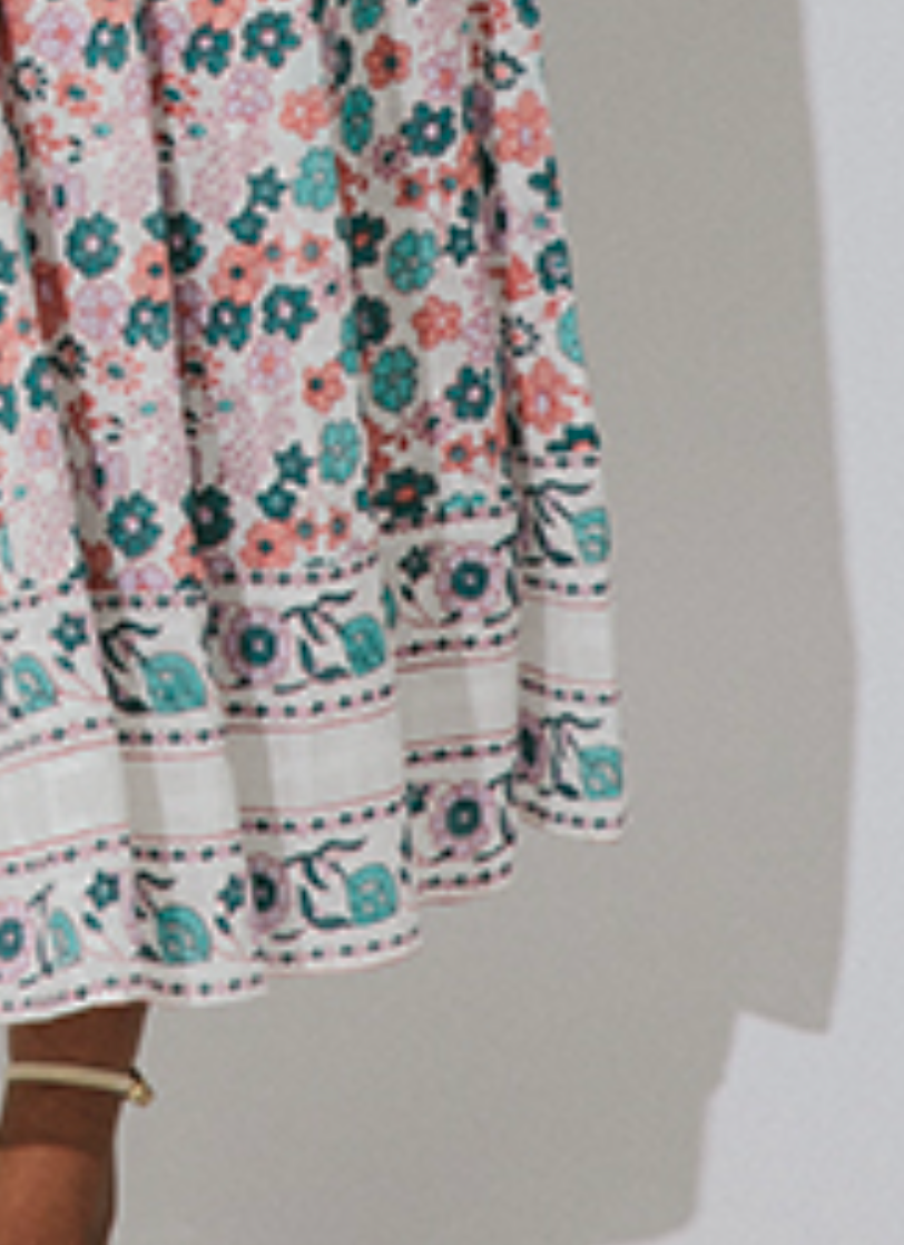 Lorelai ankle dress - wildflower