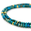 Lake Blue Jasper + Gold Necklace