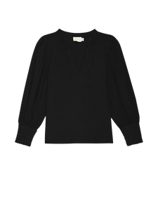 Flora tee - jet black