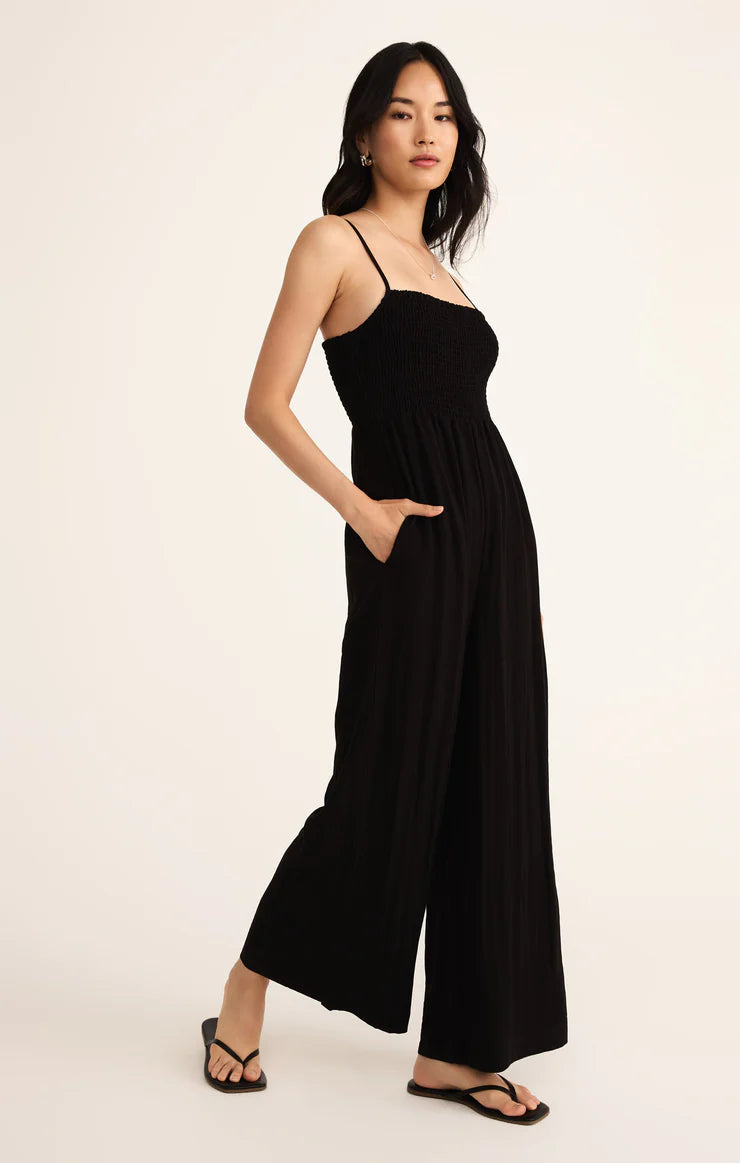 Beachside Jumpsuit - black