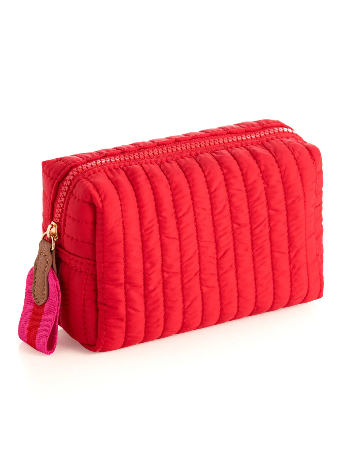Ezra small cosmetic pouch - red