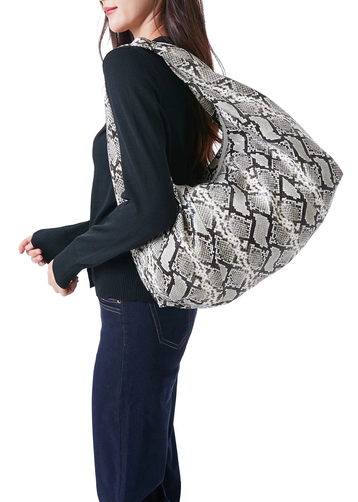 Loren hobo - natural python