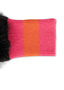 Fluff fingerless gloves - rave