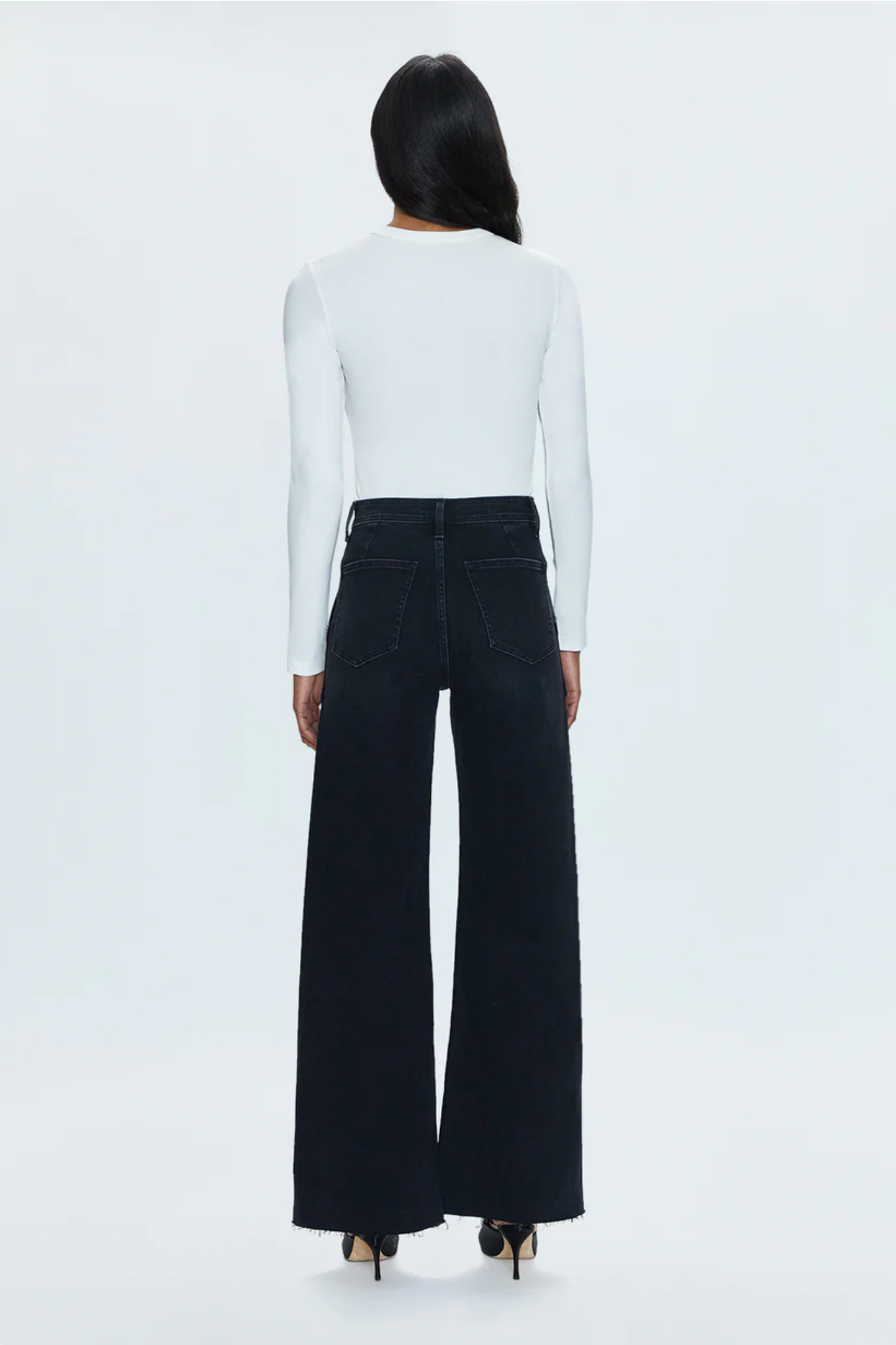 Penny high rise wide leg jean - collins