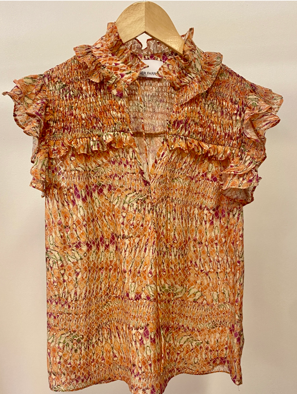 Sienna blouse - castaway print