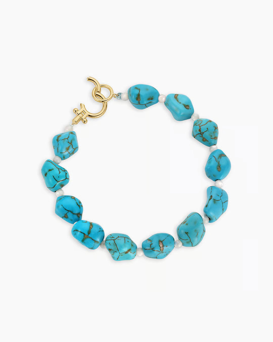 Turquoise Cove Bracelet - gold