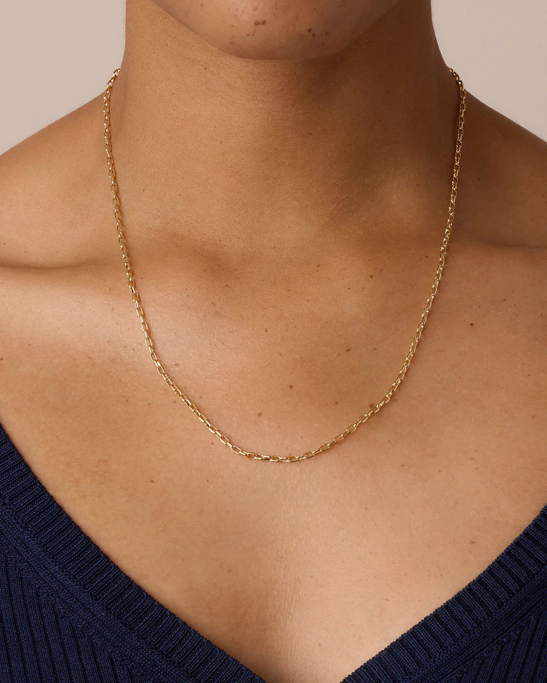 Atlas delicate lariat - gold