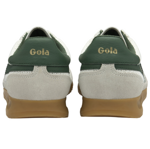 Tornado zephyr sneakers - off white / evergreen