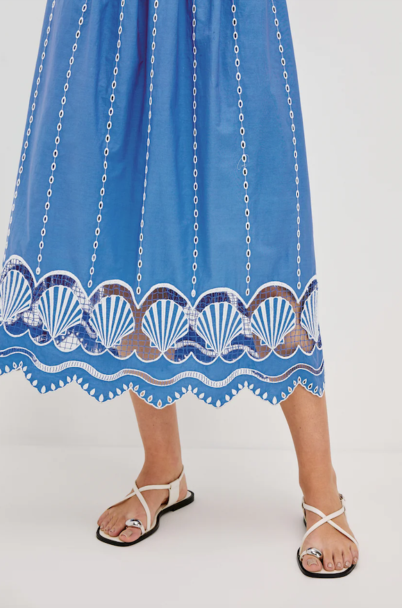 Murano dress - french blue
