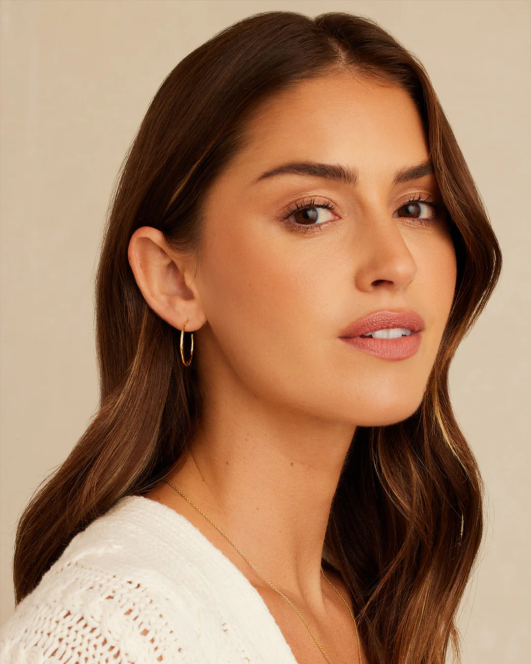 Taner small hoops - gold