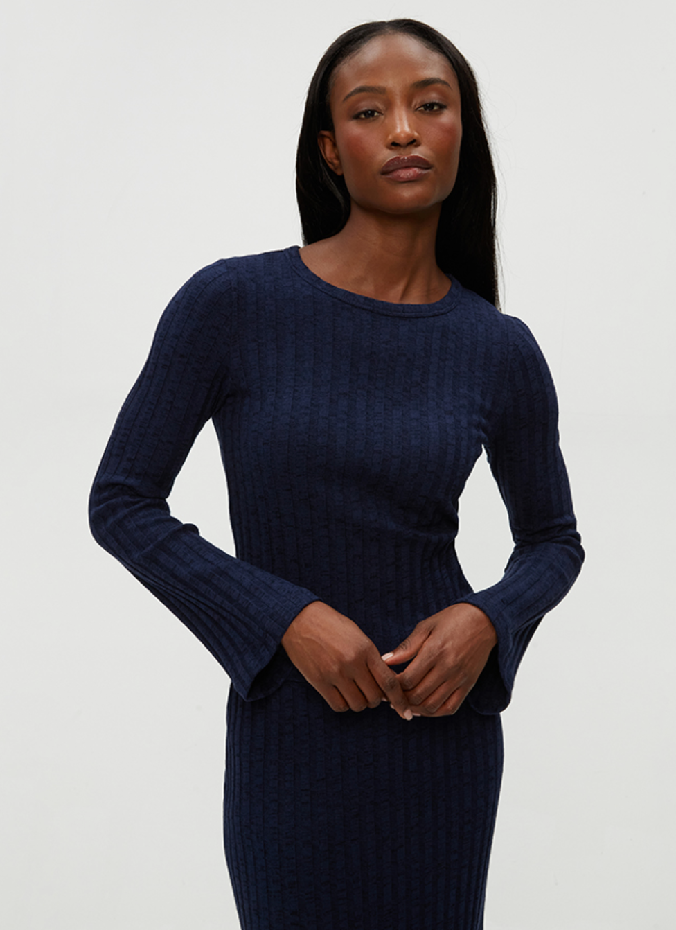Valerie bell sleeve top - nocturnal