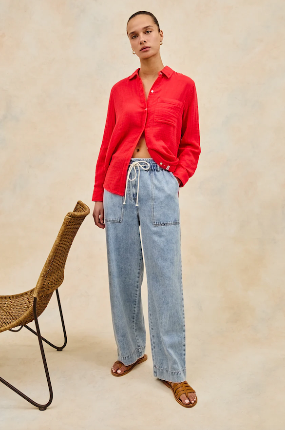 Ellis shirt - cherry