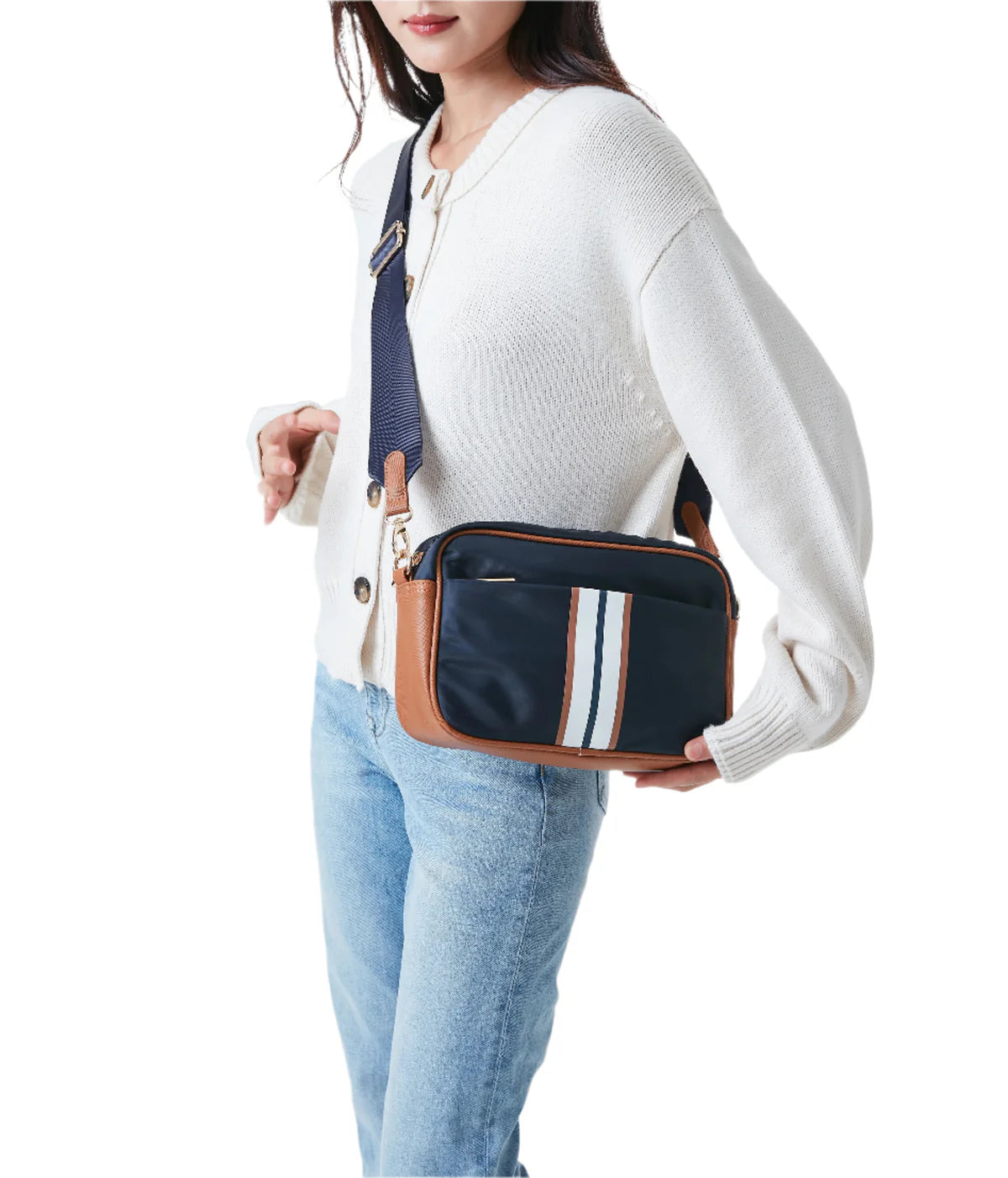 Noa nylon crossbody - sailor (navy)