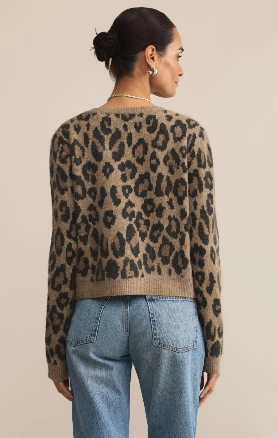 Wild Outlook Cardigan - desert tan