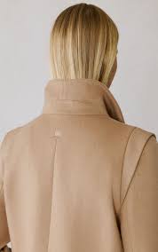 Kiana wool coat - teak