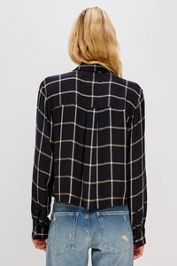 Malin shirt - onyx sand birch