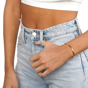 Arielle bangle bracelet - silver