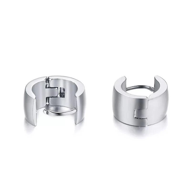 Jax huggie earrings - silver