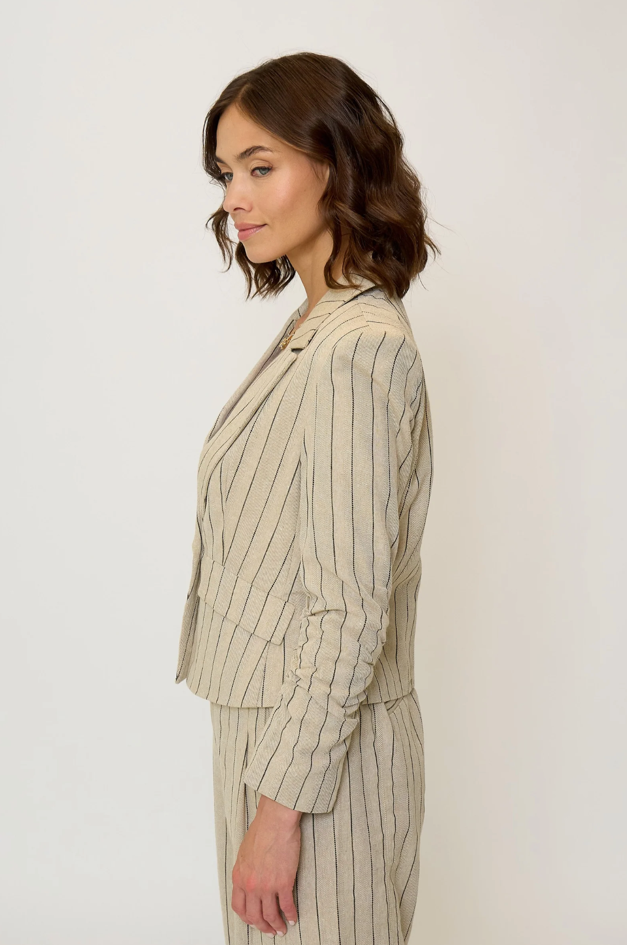 Rose dickey blazer - khaki