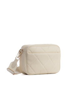 Noa pebbled cargo crossbody - vanilla