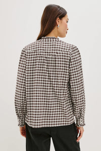 Alanna shirt - chocolate chip