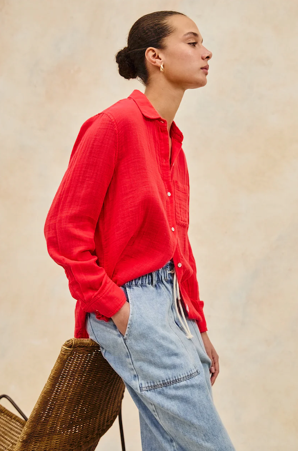 Ellis shirt - cherry