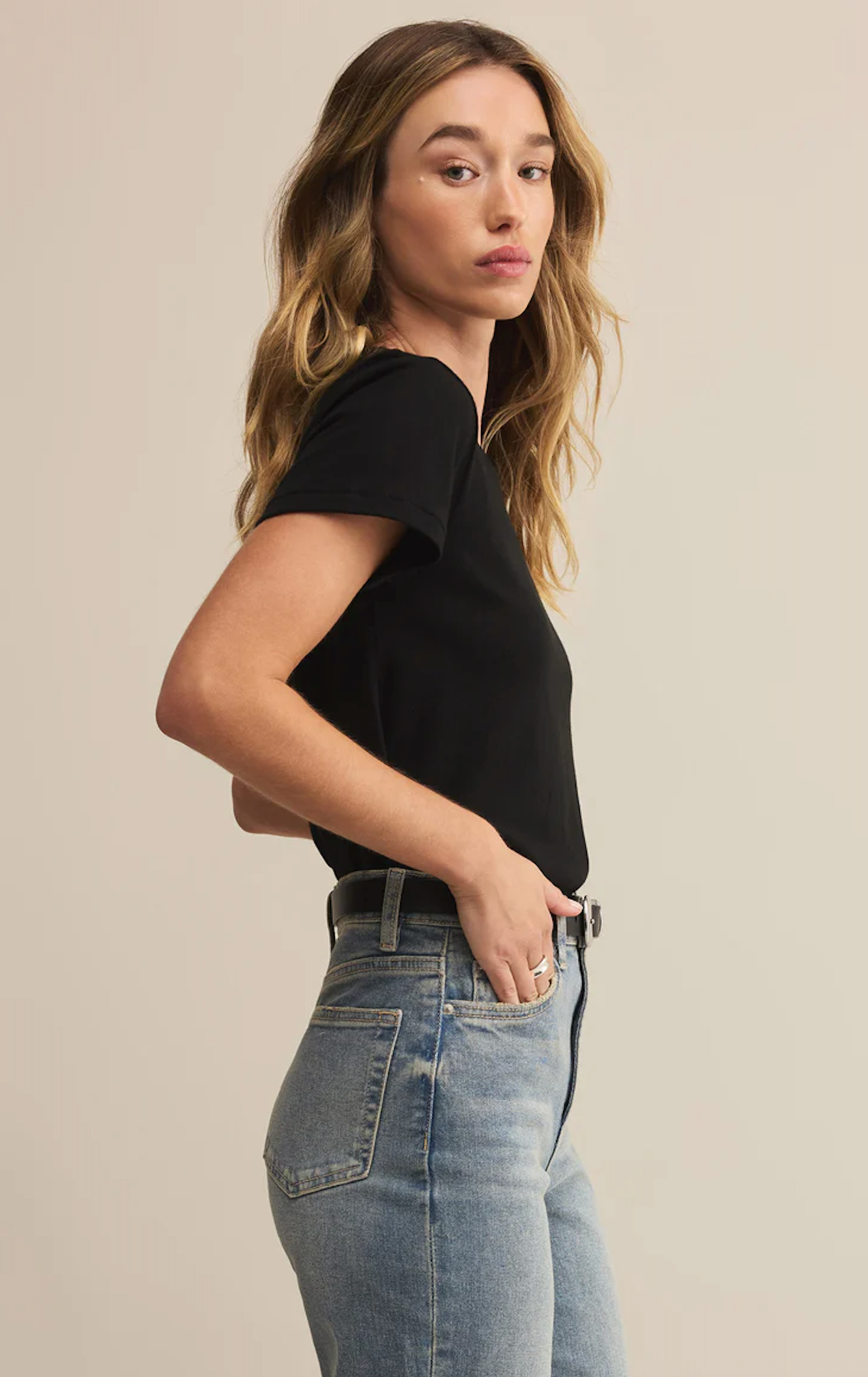 Tourist tee - black