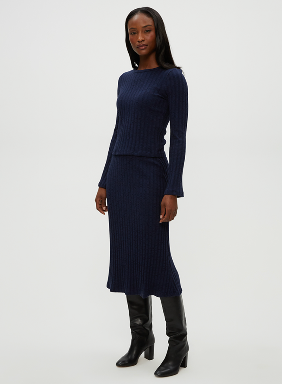 Valerie bell sleeve top - nocturnal