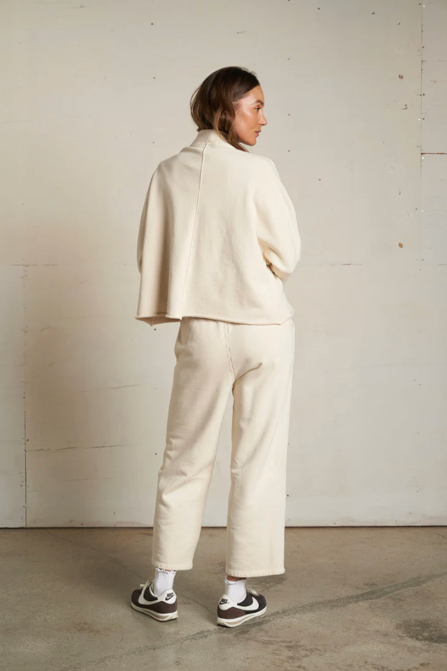 Olivia fleece cardigan - true black