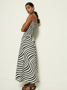 Sibelle Smocked Dress - swirl print