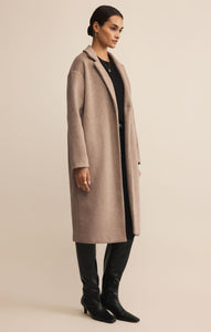 Mason luxe coat - smokey