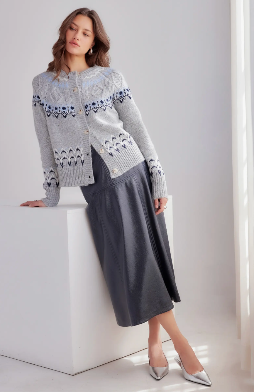 Astrid Cardigan Sweater - multi color