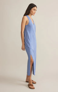 Palisades Midi Dress - sky blue