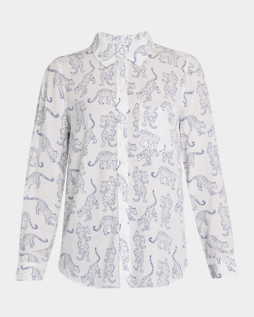 Kathryn shirt - cobalt jaguar