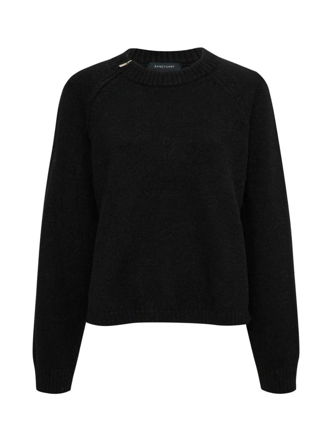 Zip it sweater - black