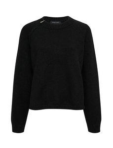 Zip it sweater - black