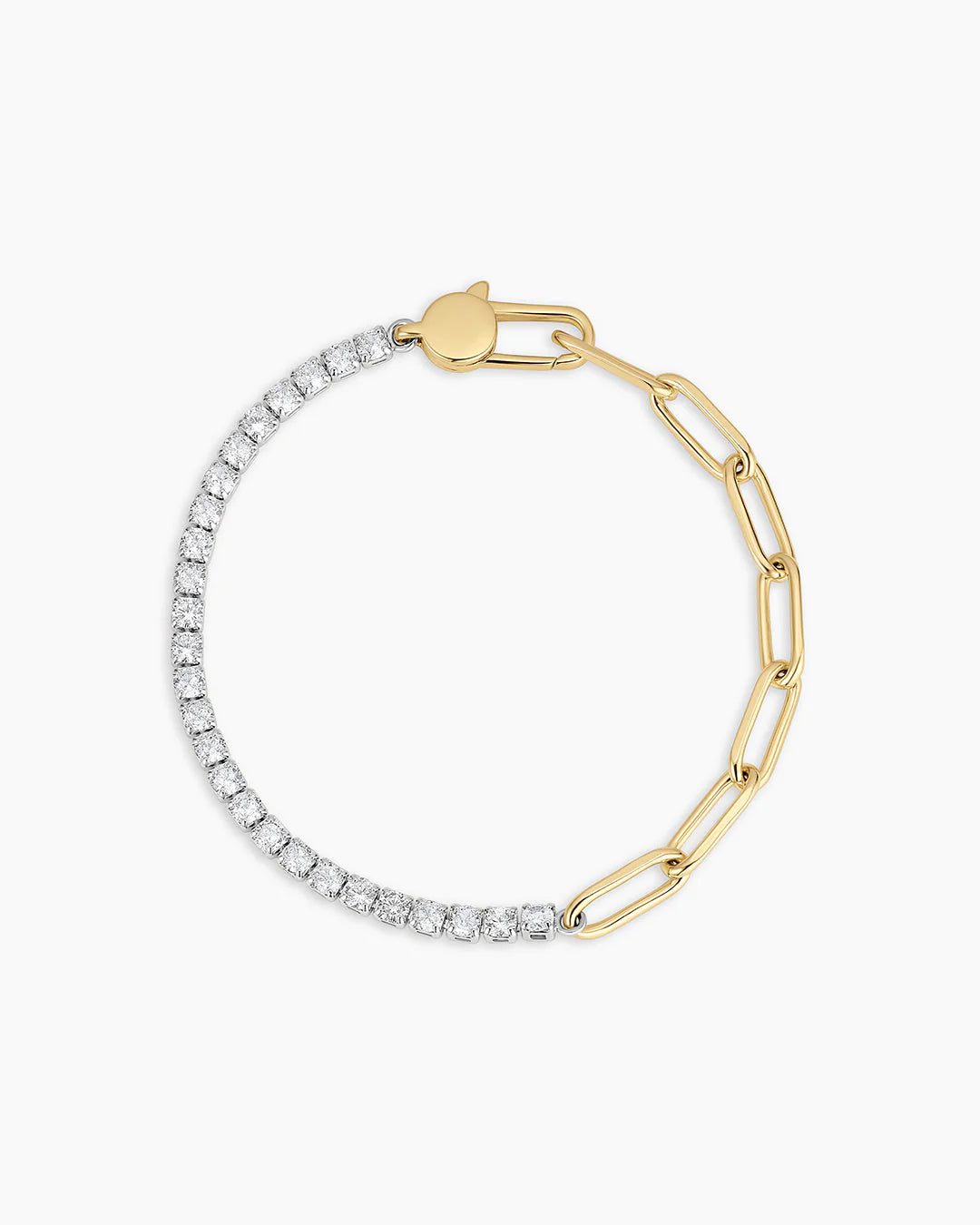 Florence tennis chain bracelet - gold