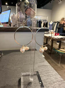 Kate earrings - ivory
