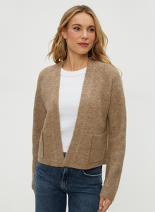 Drea open cardi - oatmeal