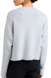 Slouchy sweater - silver shimmer