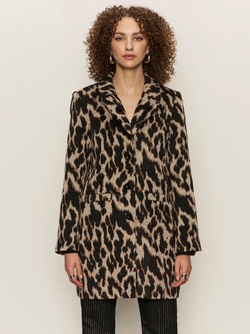 Downtown jacket - leopard mirage
