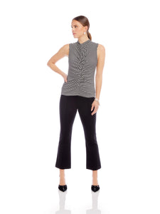 Sigourney pintuck pants - black