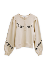Hanne sweatshirt - ecru