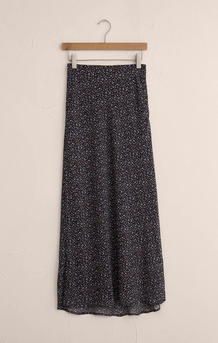 Yelena aspen floral maxi skirt - java