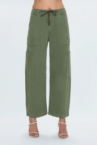 Sabrina curved utility pants - meadow